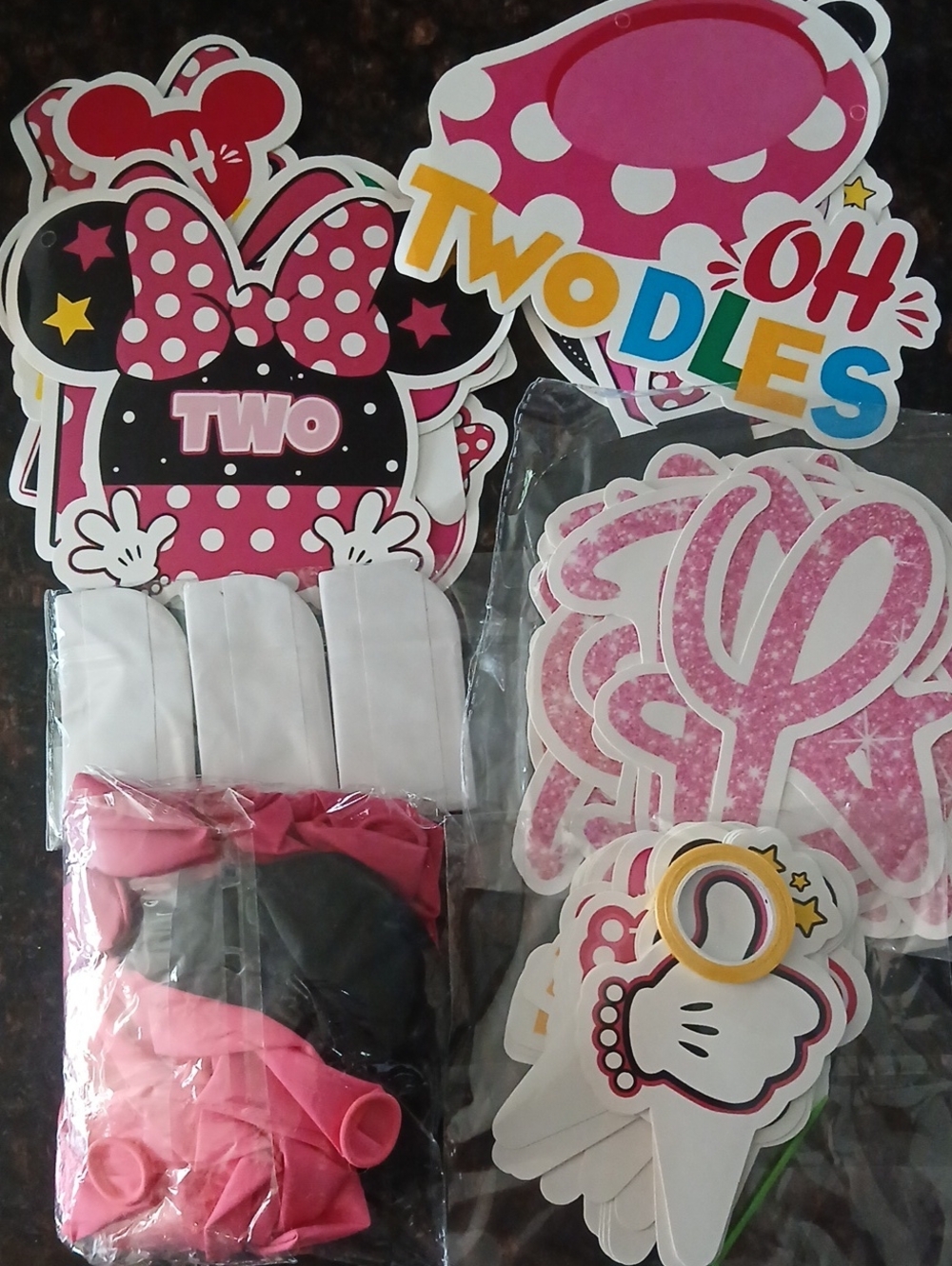 Disney Twodles 2nd Birthday Theme Party Decorations - Home Party Supplies